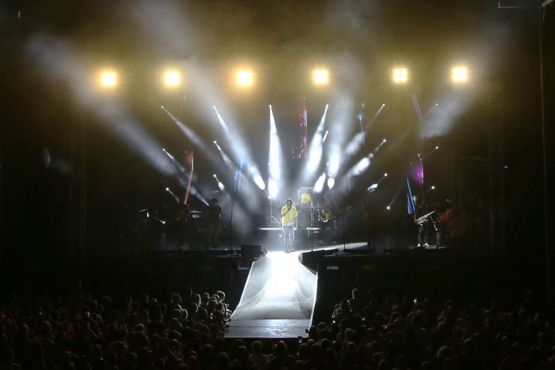 Kryštof zakončili putování po jižní Moravě ve strážnickém amfiteátru