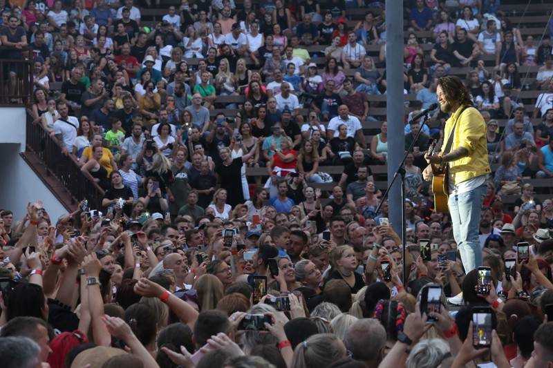 Kryštof zakončili putování po jižní Moravě ve strážnickém amfiteátru