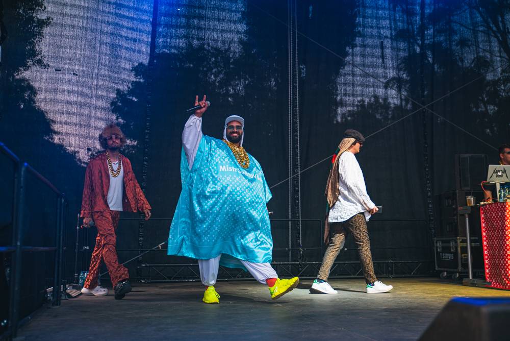 Kapitán Demo oslavil v Ledárnách Braník narozeniny svých fanoušků novým singlem 