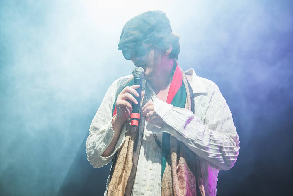 Kapitán Demo oslavil v Ledárnách Braník narozeniny svých fanoušků novým singlem 