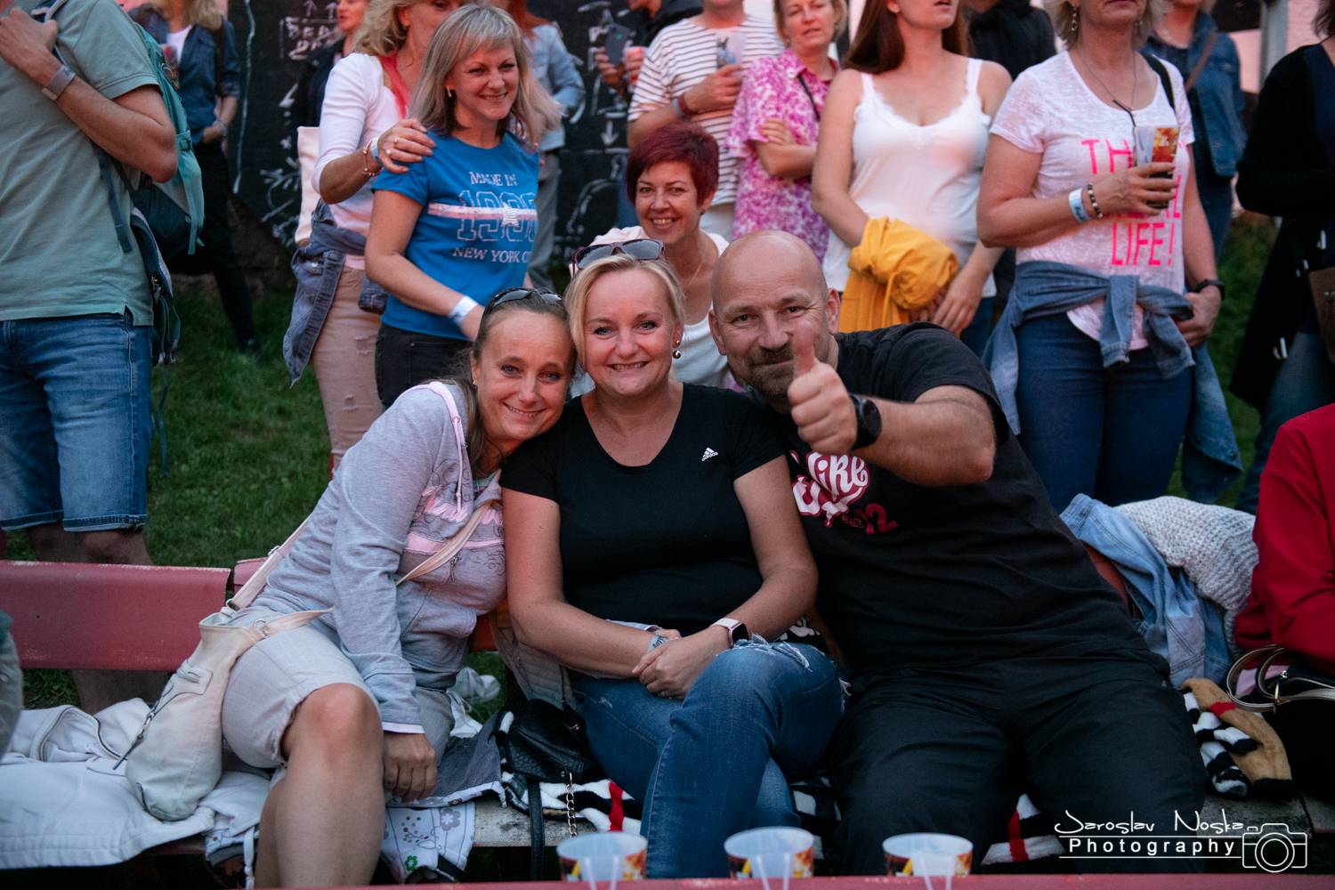 Kryštof v půlce turné zavítali na trutnovské Bojiště, hráli hit za hitem