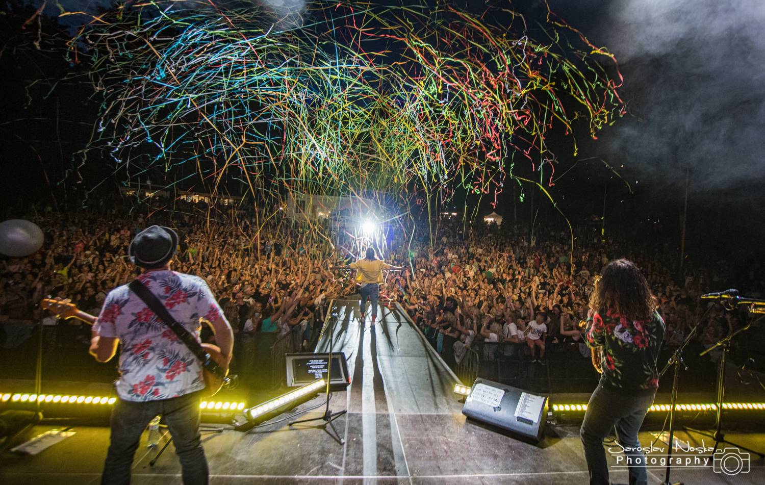 Kryštof v půlce turné zavítali na trutnovské Bojiště, hráli hit za hitem