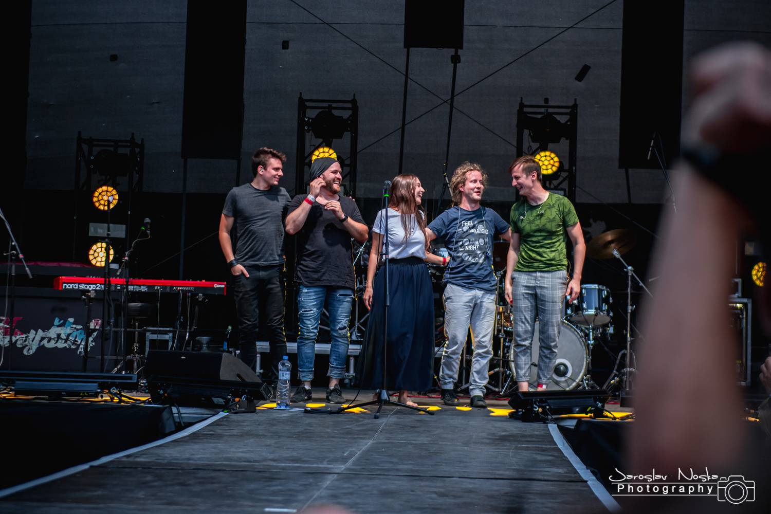 Kryštof v půlce turné zavítali na trutnovské Bojiště, hráli hit za hitem