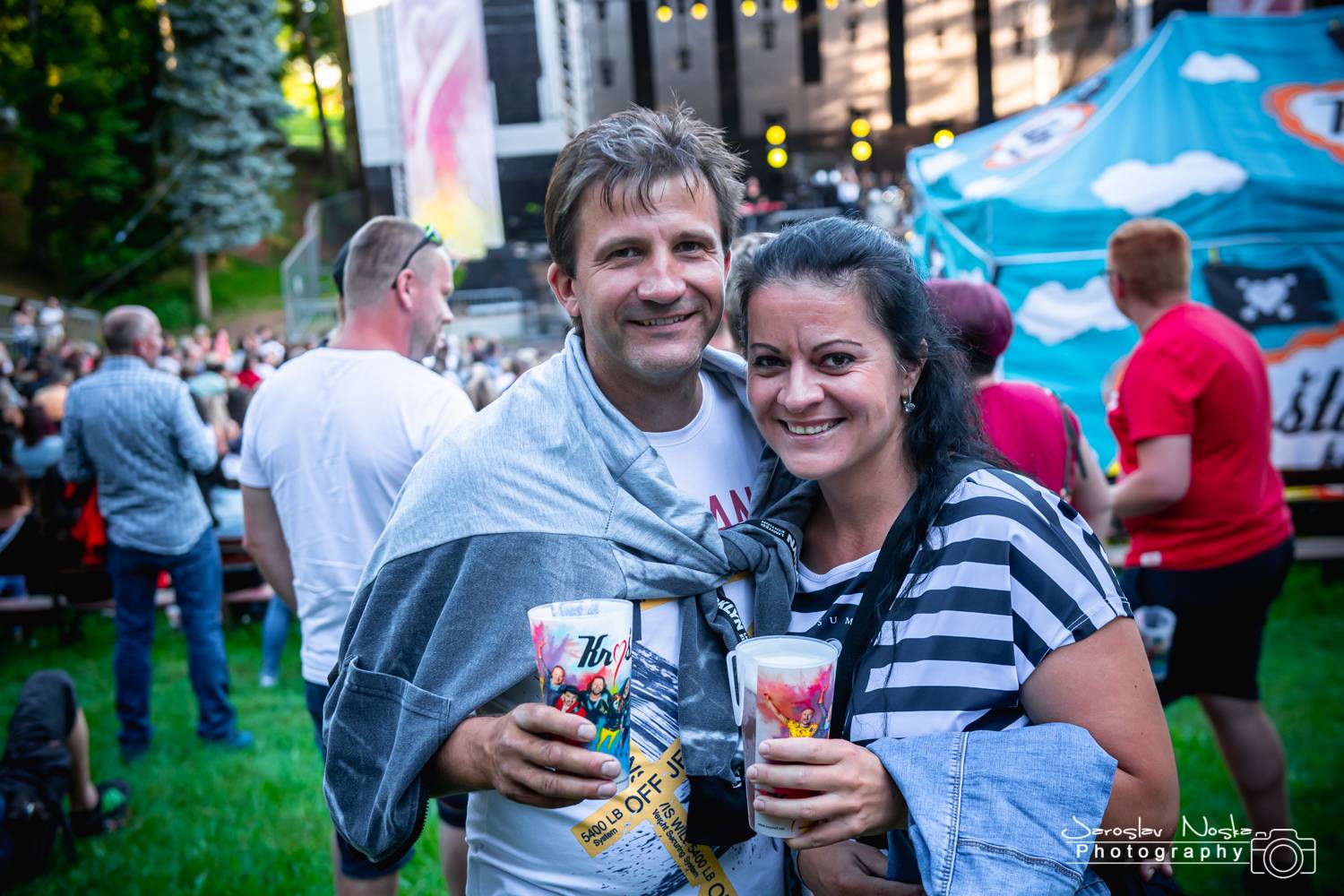 Kryštof v půlce turné zavítali na trutnovské Bojiště, hráli hit za hitem