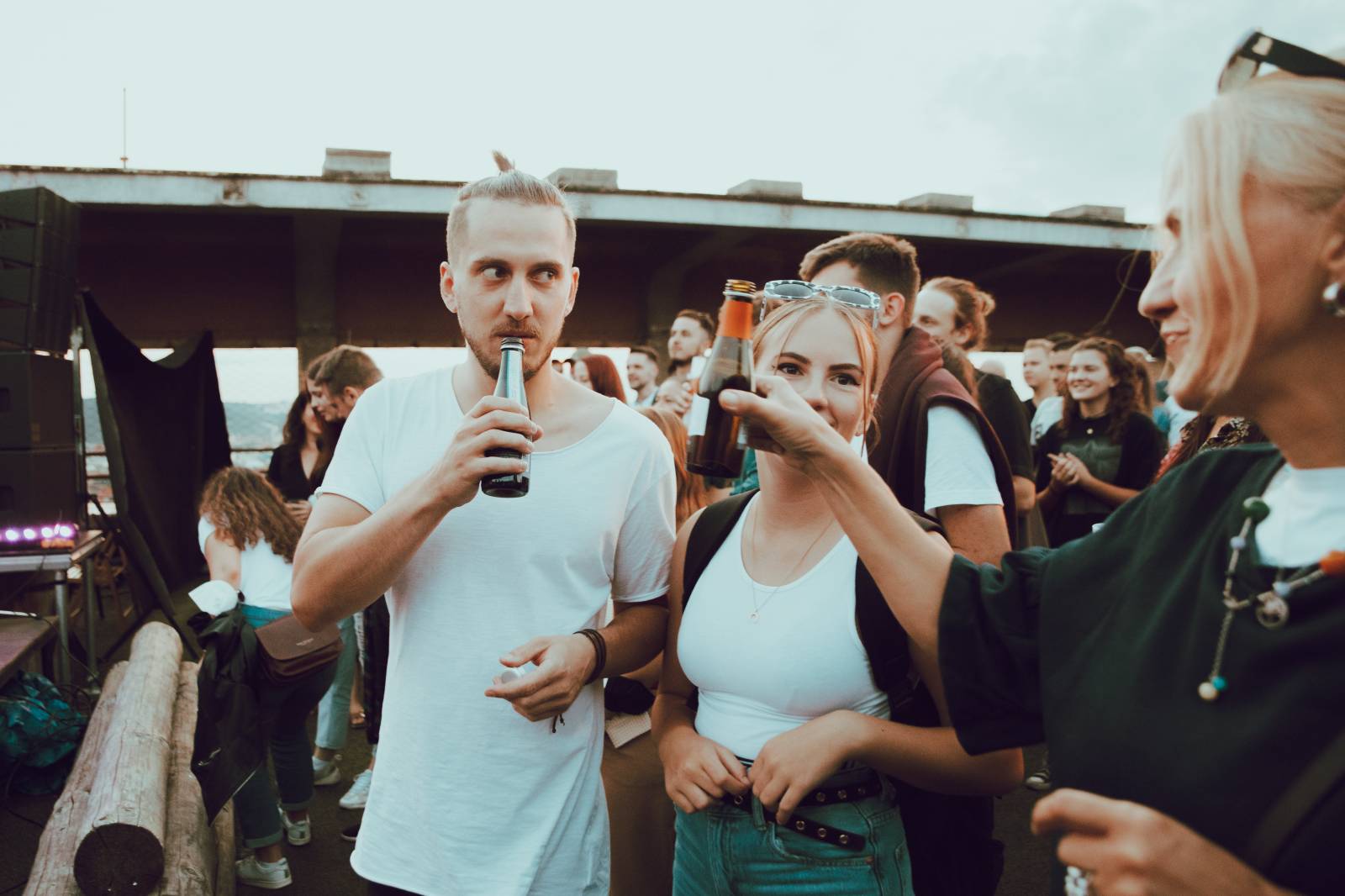 Billy Barman si podmanili Střechu Radost, i přes zákaz skákání se fanoušci bavili