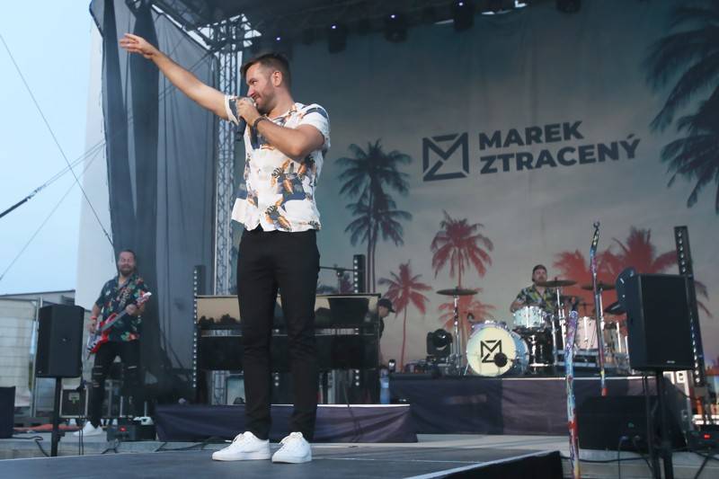 Marek Ztracený zaplnil mikulovský areál, přivezl s sebou postavy z Hvězdných válek