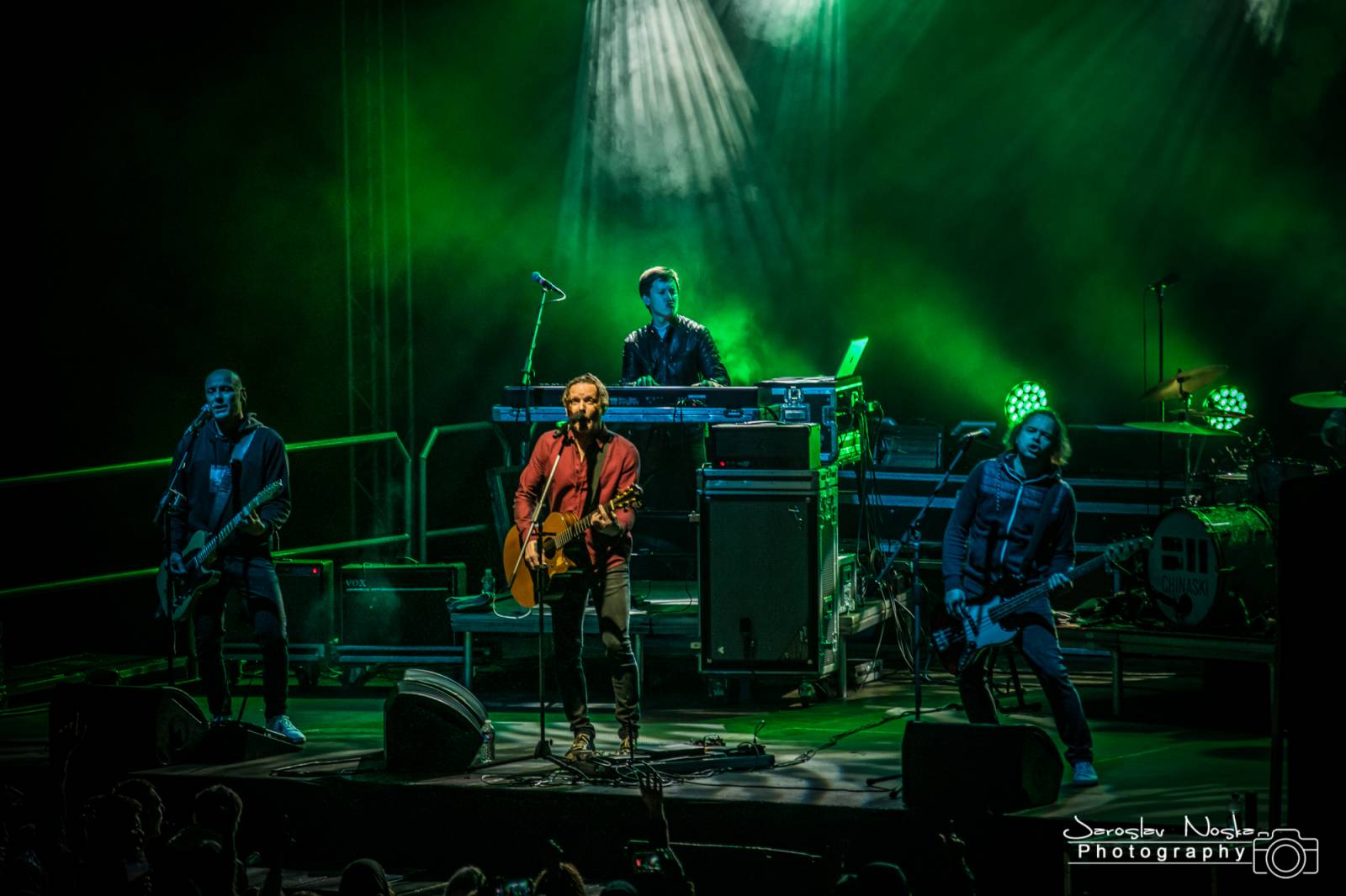 Chinaski na trutnovském Bojišti nezastavilo ani deštivě počasí
