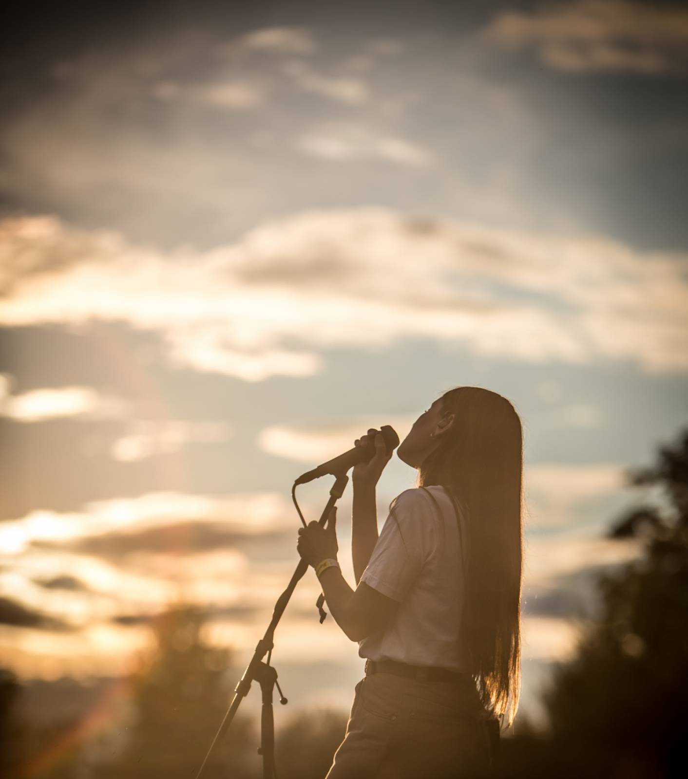 Kryštof rozehráli svou show na ostrově v Holýšově, přivezli s sebou Kateřinu Marii Tichou