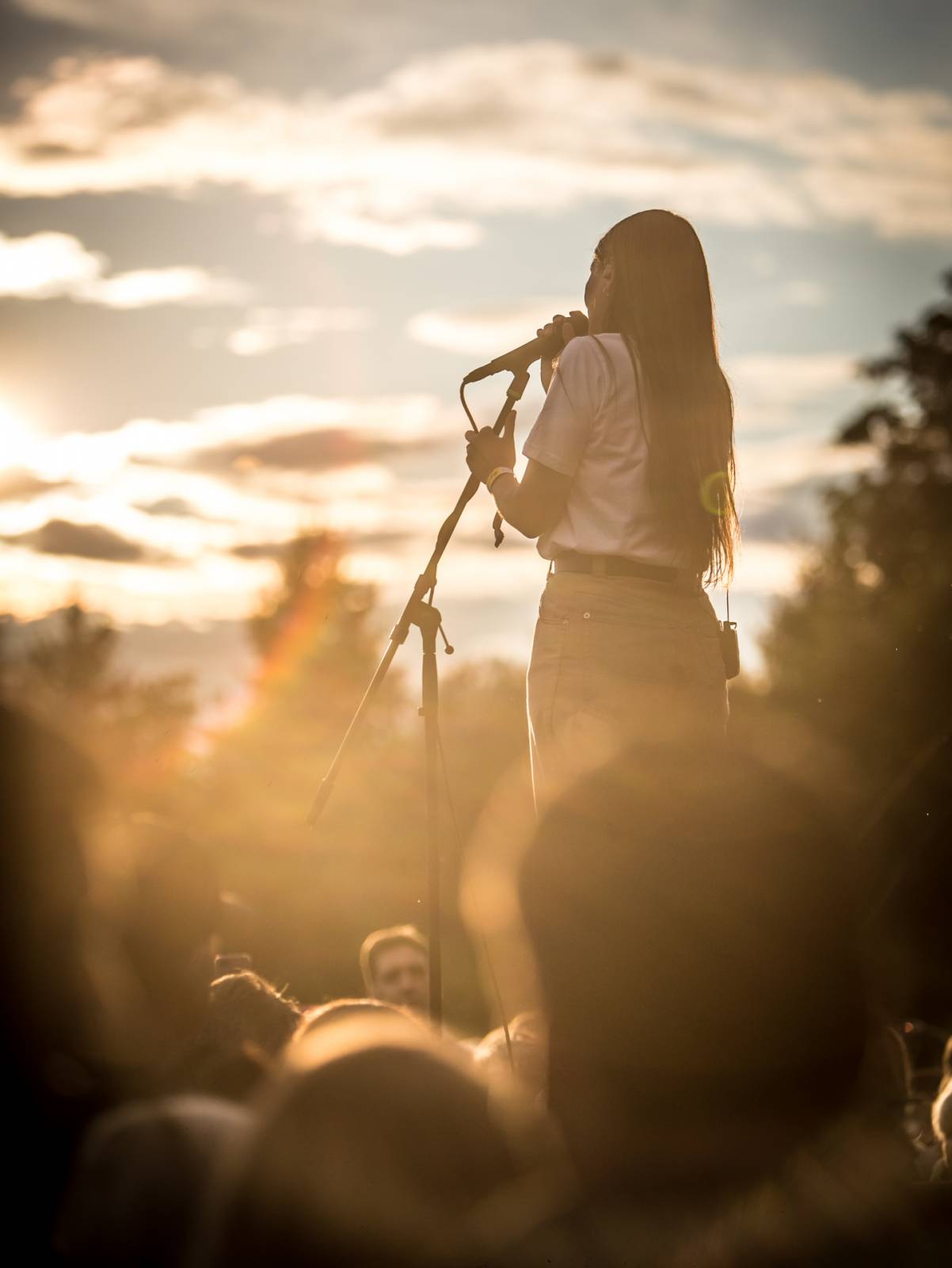 Kryštof rozehráli svou show na ostrově v Holýšově, přivezli s sebou Kateřinu Marii Tichou
