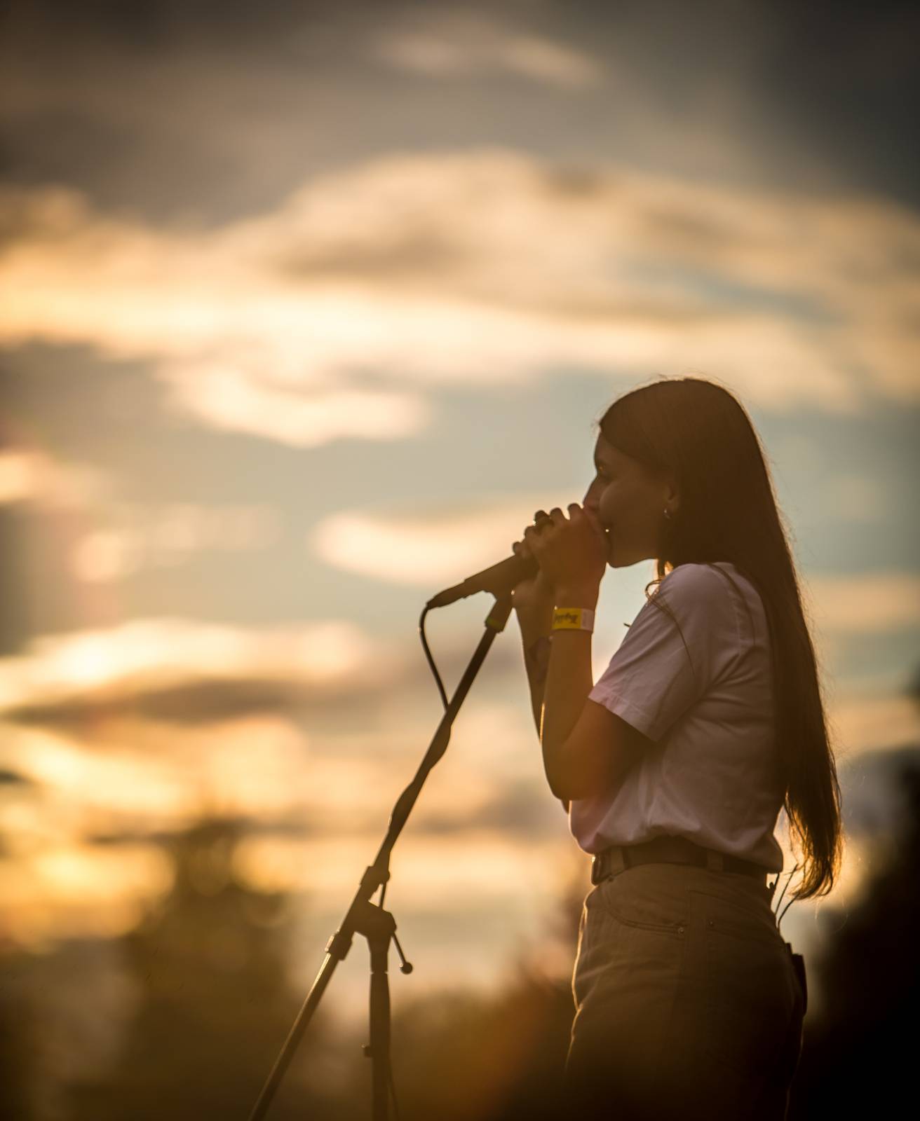 Kryštof rozehráli svou show na ostrově v Holýšově, přivezli s sebou Kateřinu Marii Tichou