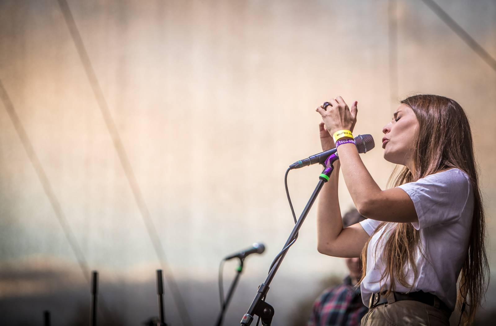 Kryštof rozehráli svou show na ostrově v Holýšově, přivezli s sebou Kateřinu Marii Tichou