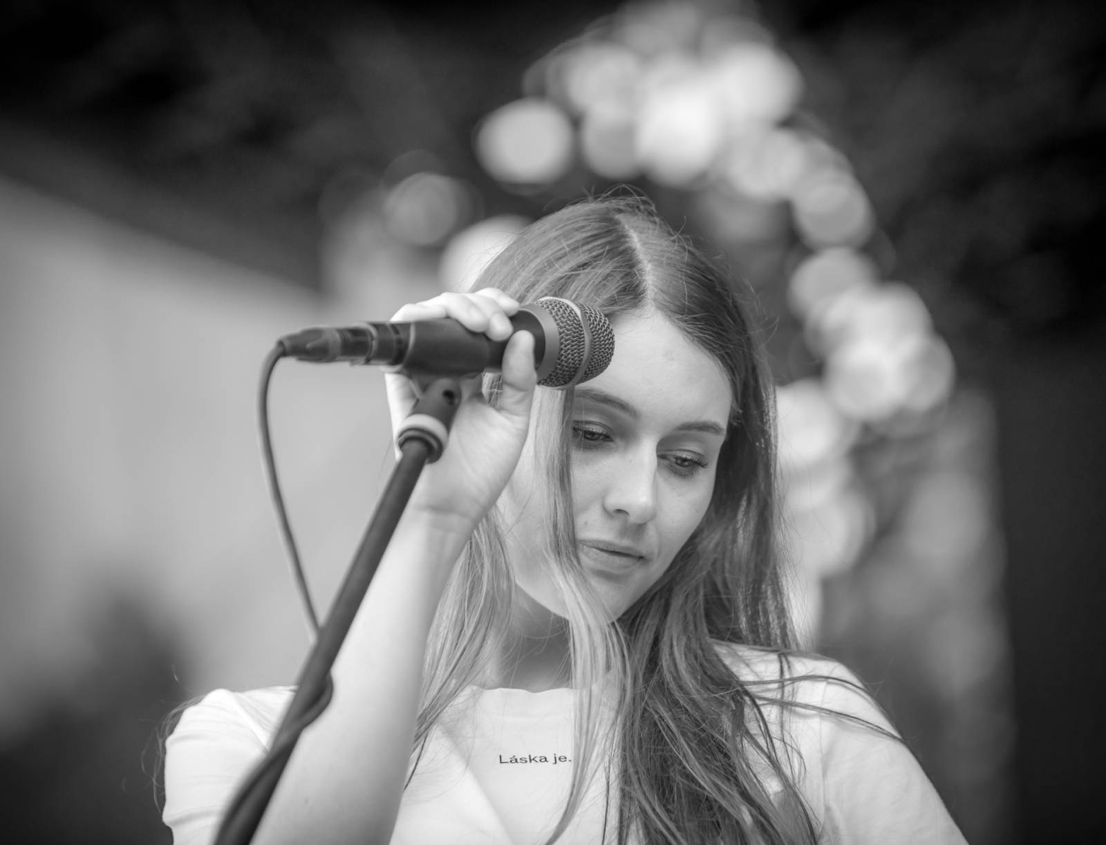 Kryštof rozehráli svou show na ostrově v Holýšově, přivezli s sebou Kateřinu Marii Tichou