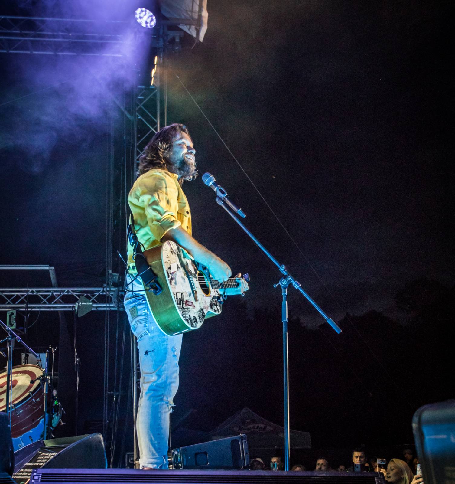 Kryštof rozehráli svou show na ostrově v Holýšově, přivezli s sebou Kateřinu Marii Tichou