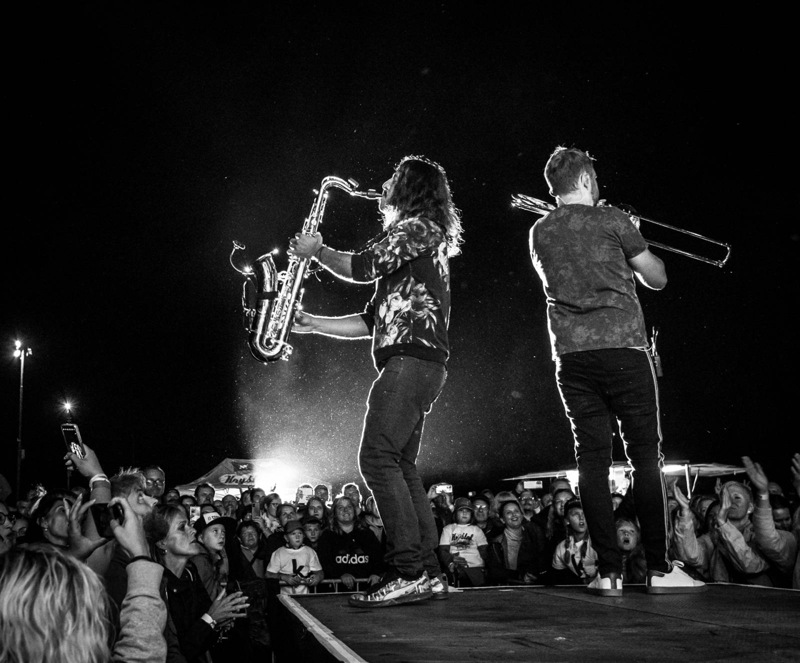 Kryštof rozehráli svou show na ostrově v Holýšově, přivezli s sebou Kateřinu Marii Tichou