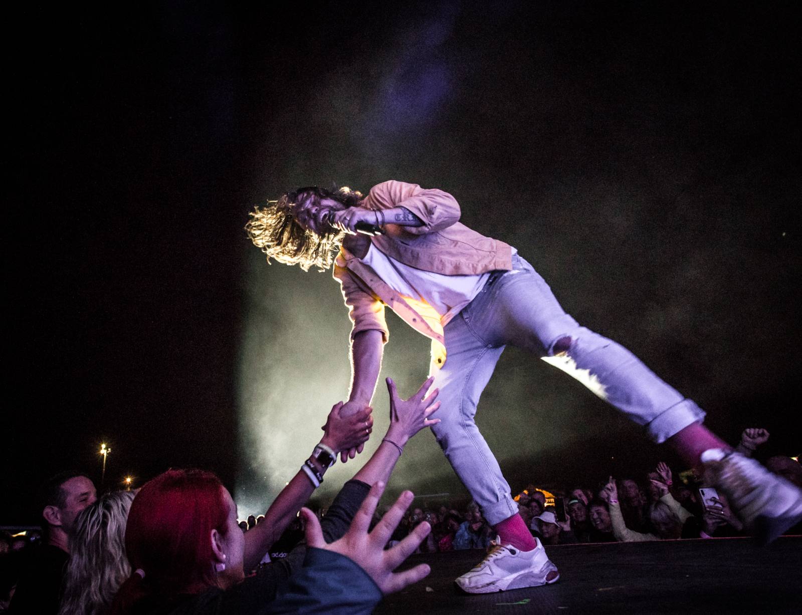 Kryštof rozehráli svou show na ostrově v Holýšově, přivezli s sebou Kateřinu Marii Tichou