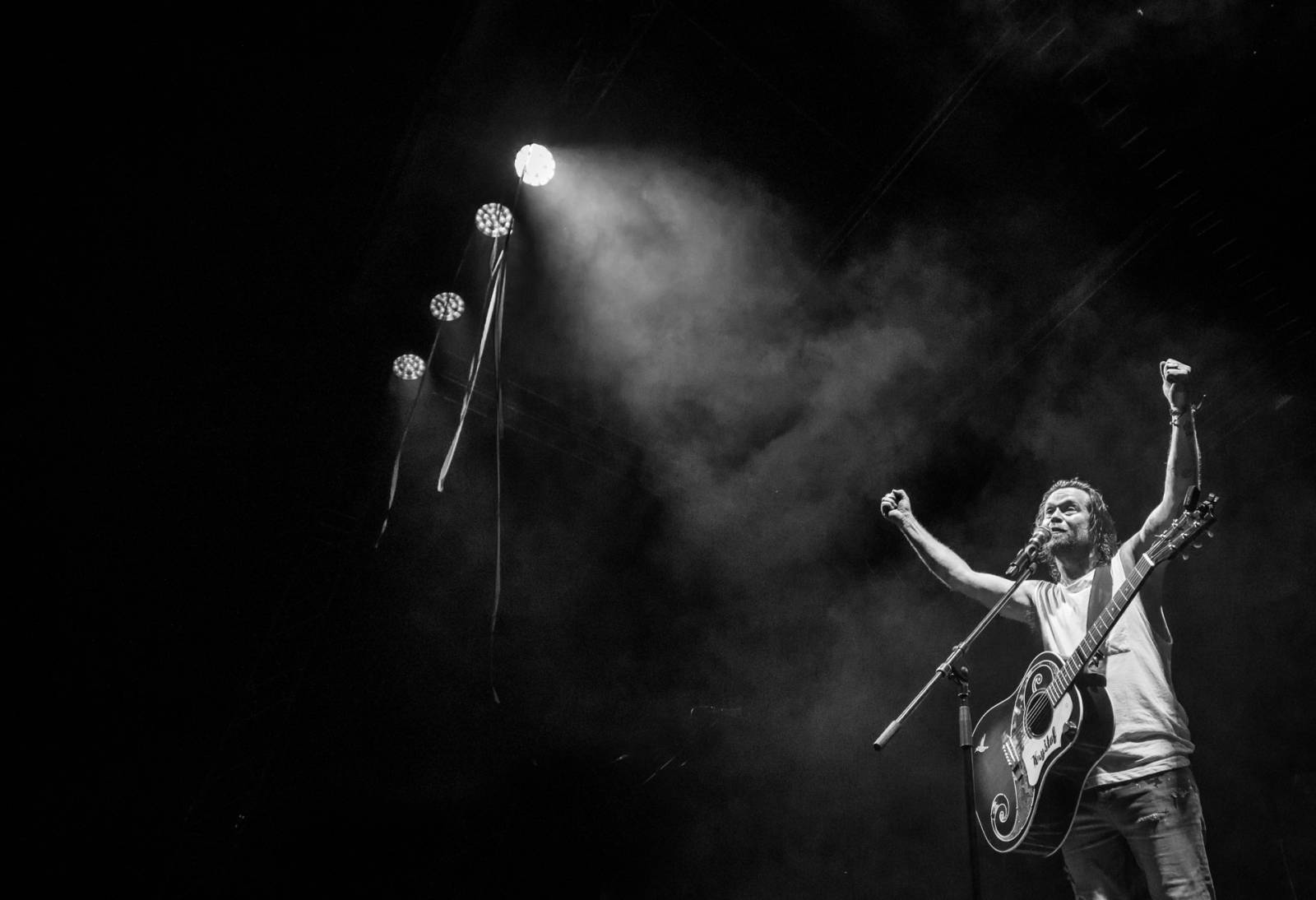 Kryštof rozehráli svou show na ostrově v Holýšově, přivezli s sebou Kateřinu Marii Tichou