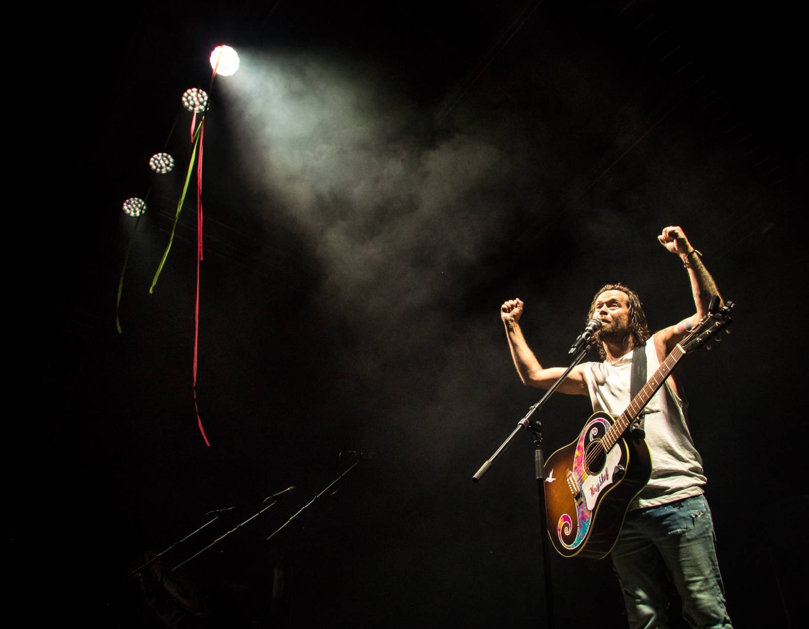 Kryštof rozehráli svou show na ostrově v Holýšově, přivezli s sebou Kateřinu Marii Tichou