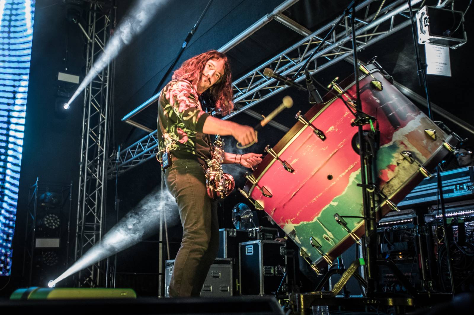 Kryštof rozehráli svou show na ostrově v Holýšově, přivezli s sebou Kateřinu Marii Tichou