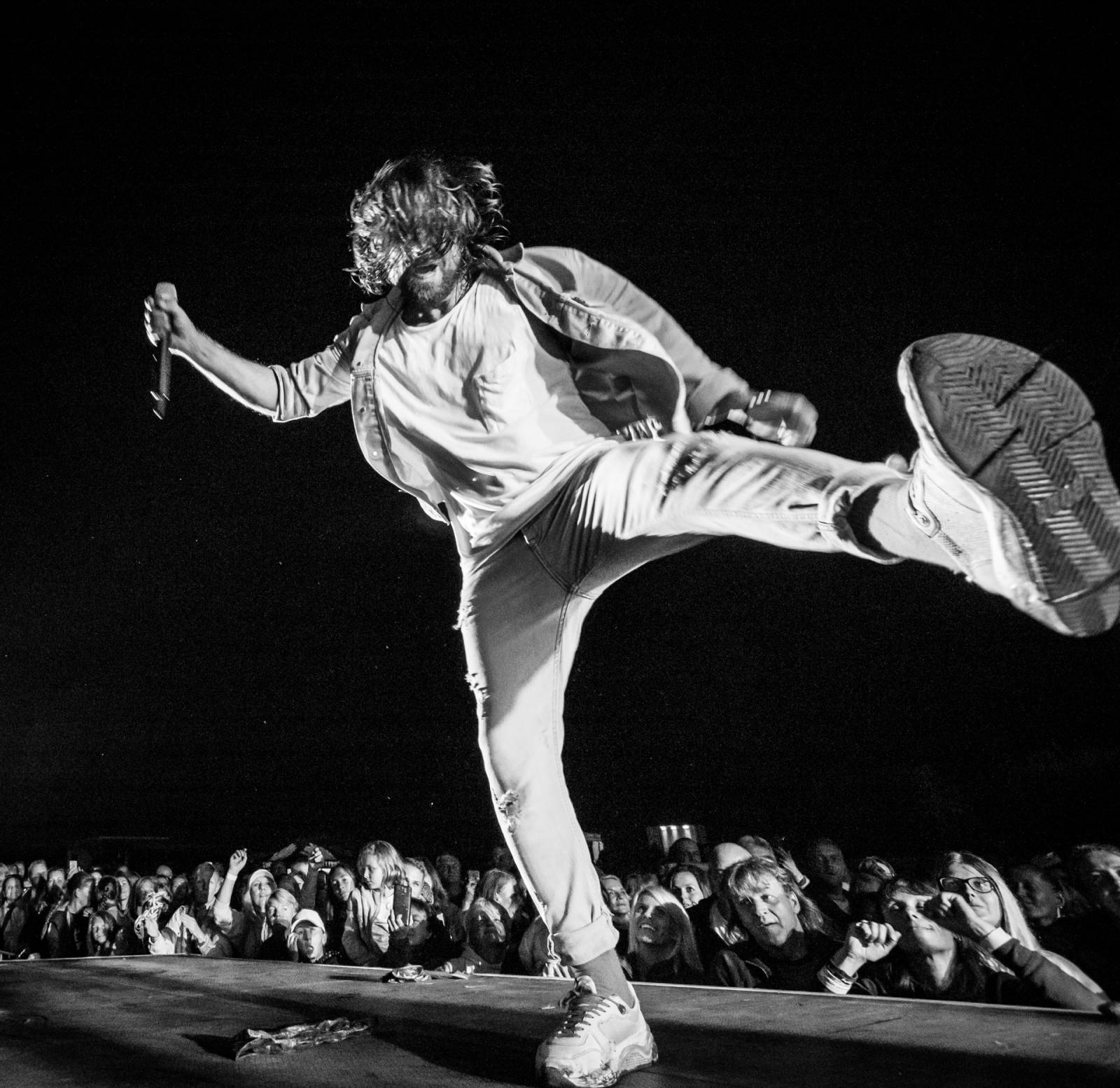 Kryštof rozehráli svou show na ostrově v Holýšově, přivezli s sebou Kateřinu Marii Tichou