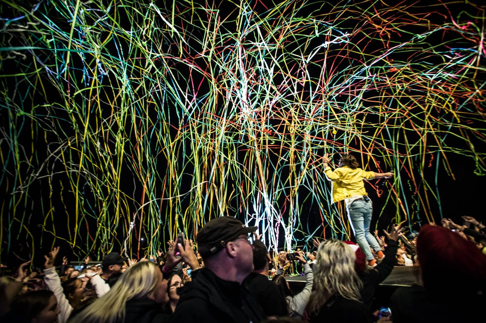 Kryštof rozehráli svou show na ostrově v Holýšově, přivezli s sebou Kateřinu Marii Tichou