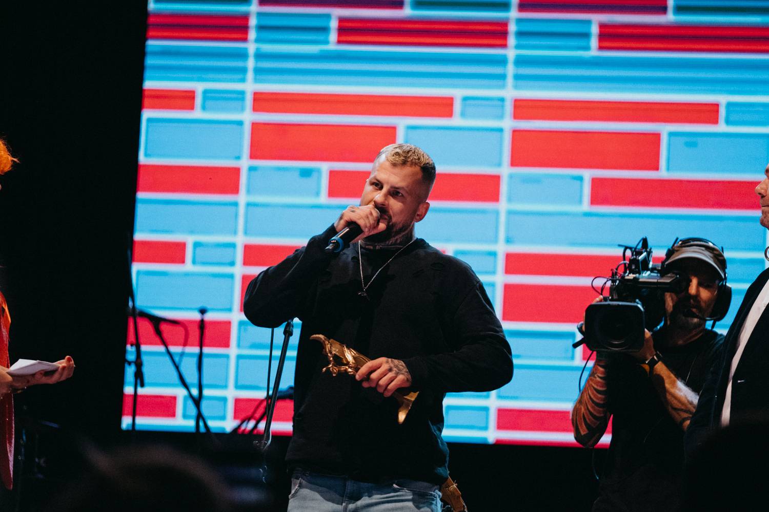 Šestihodinová show plná českých pěveckých hvězd. Ceny získali Vojtěch Dyk, Anna Julie Slováčková nebo Kateřina Marie Tichá