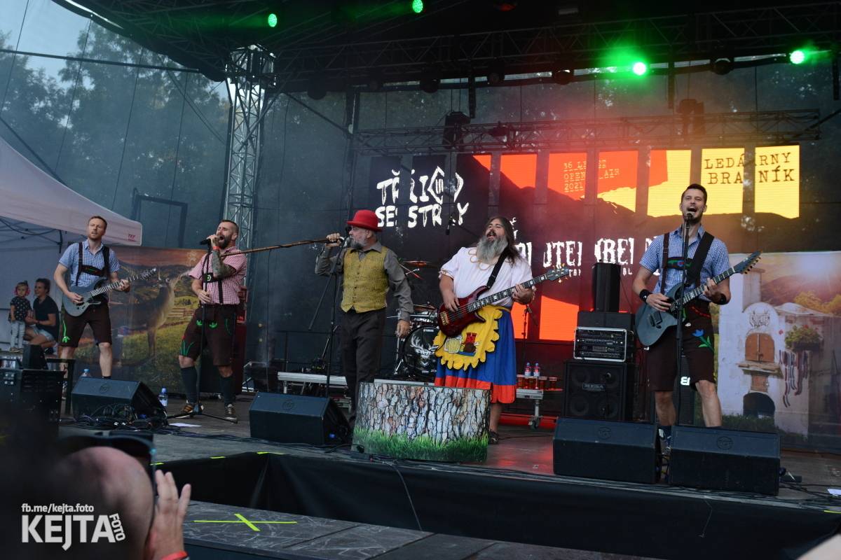 Festival Tří sester v Braníku zakončili koncerty Trautenberk, E!E nebo De Bill Heads