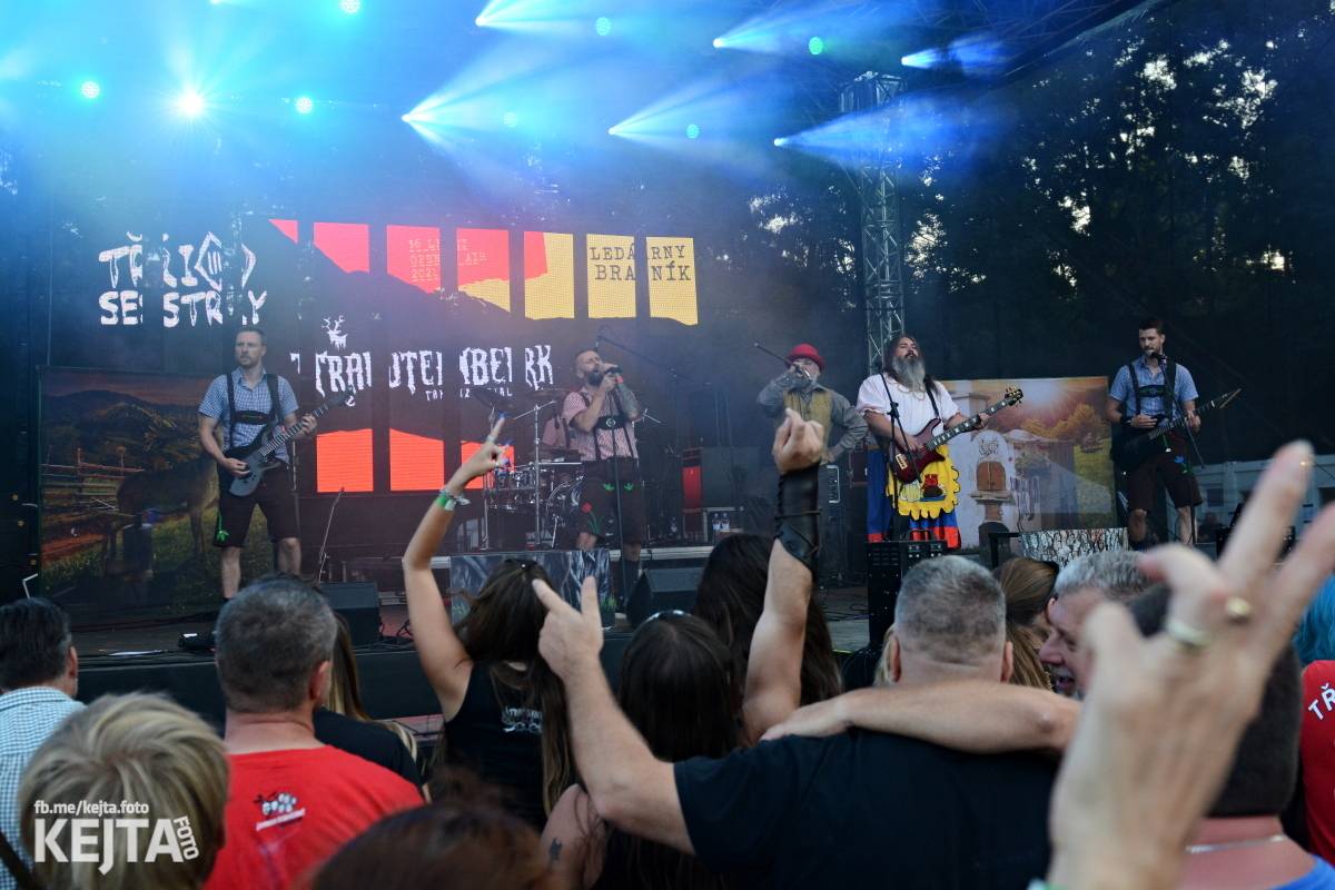 Festival Tří sester v Braníku zakončili koncerty Trautenberk, E!E nebo De Bill Heads