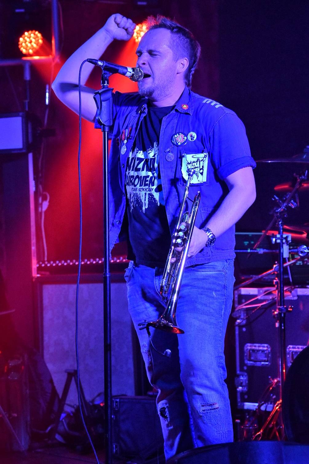 Příznivci punku se sjeli v Přešticích. Zahráli jim Nízká úroveň a Civilní obrana