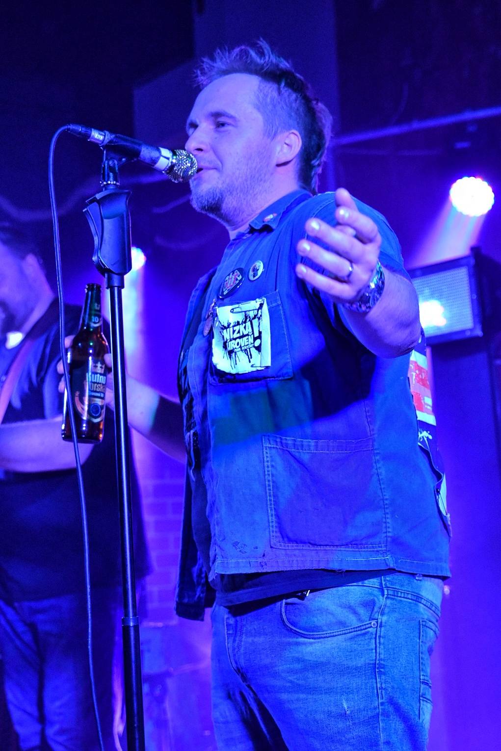 Příznivci punku se sjeli v Přešticích. Zahráli jim Nízká úroveň a Civilní obrana