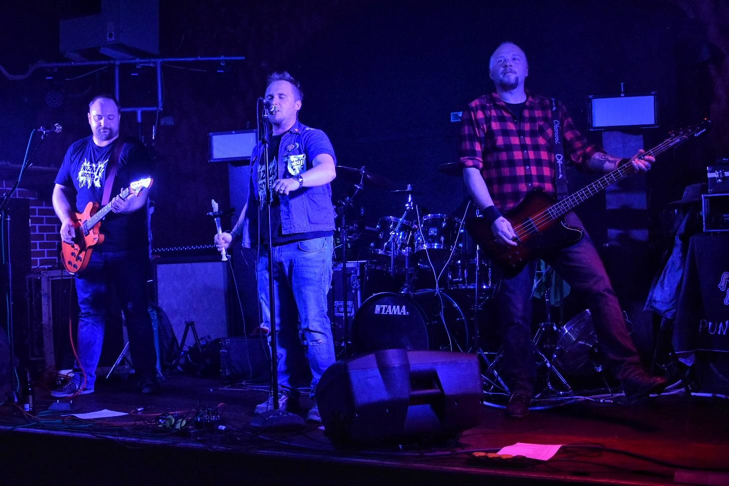 Příznivci punku se sjeli v Přešticích. Zahráli jim Nízká úroveň a Civilní obrana