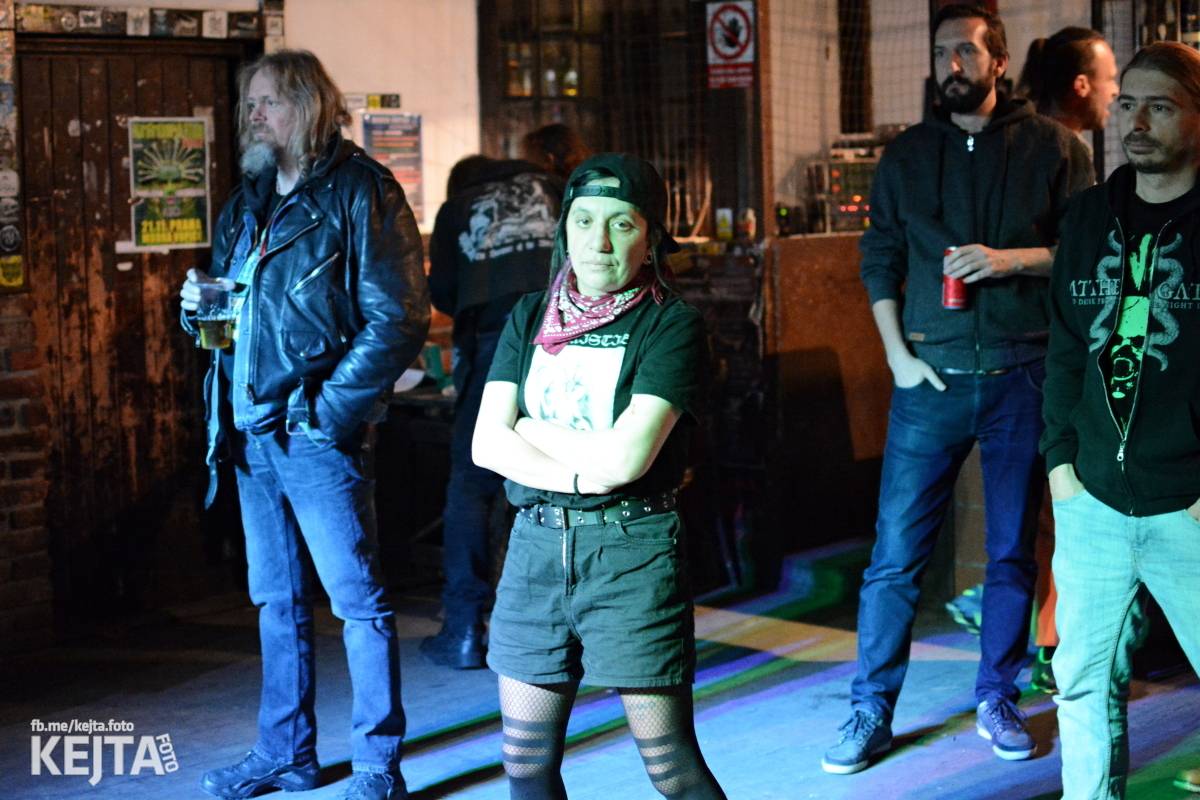 Metalový rej: Zajetí kouře, Zákristie, Destraktor zahráli v pražské Modré Vopici