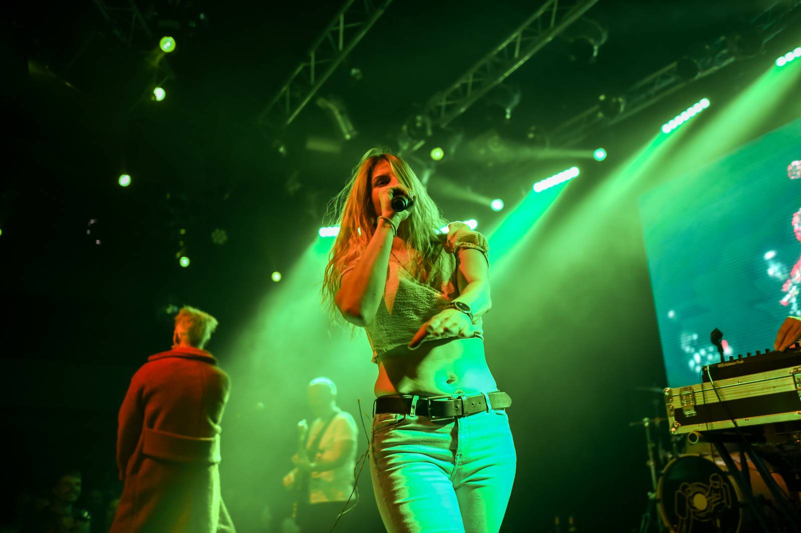 Vtípky i sexy tanec. Skyline na odloženém koncertě rozpumpovali publikum