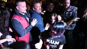 P.U.M. řádně zapili své nové album Ostuda punku, Modrá Vopice praskala ve švech