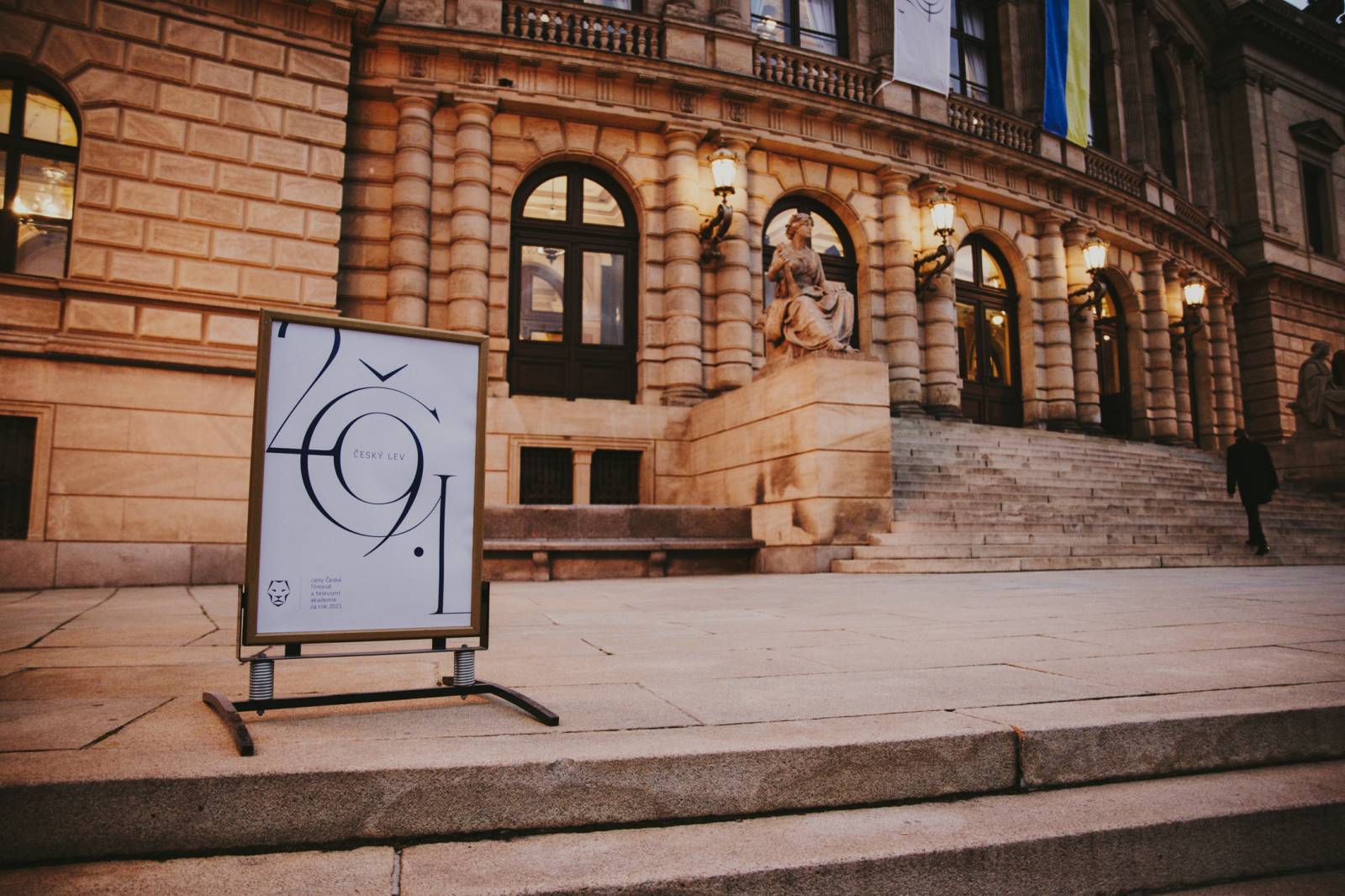 Českého lva ovládl Zátopek, večer se nesl ve znamení pomoci Ukrajině