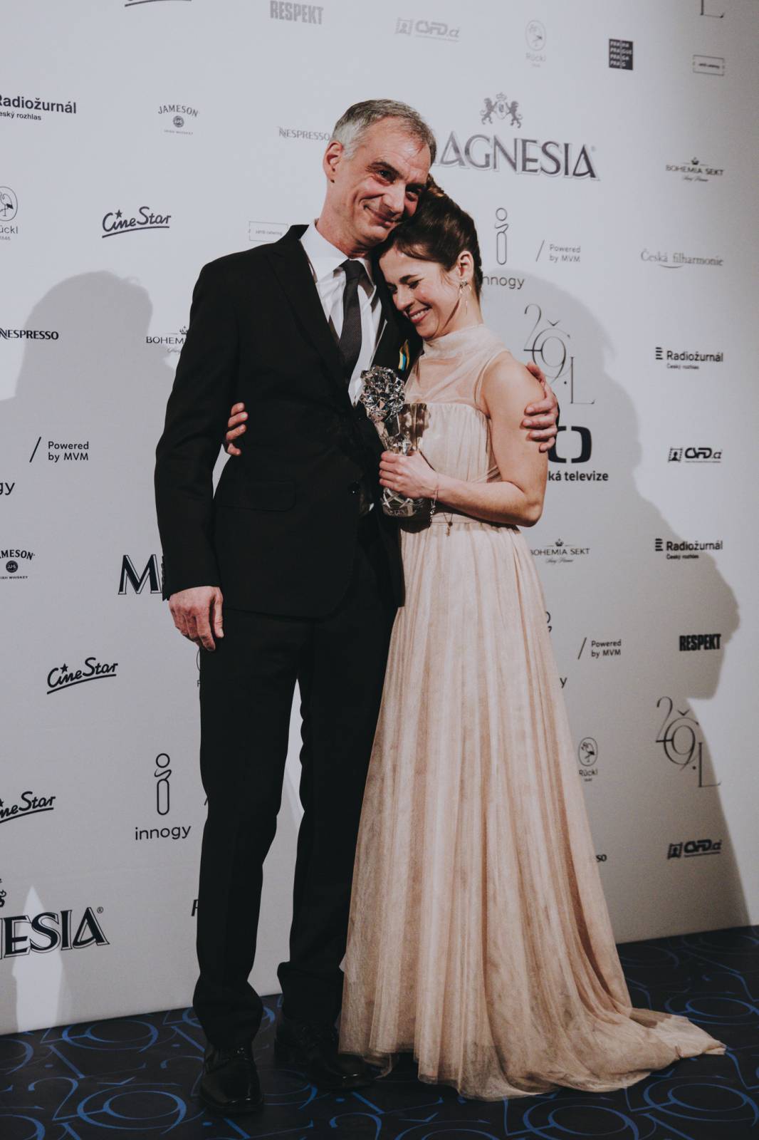 Českého lva ovládl Zátopek, večer se nesl ve znamení pomoci Ukrajině