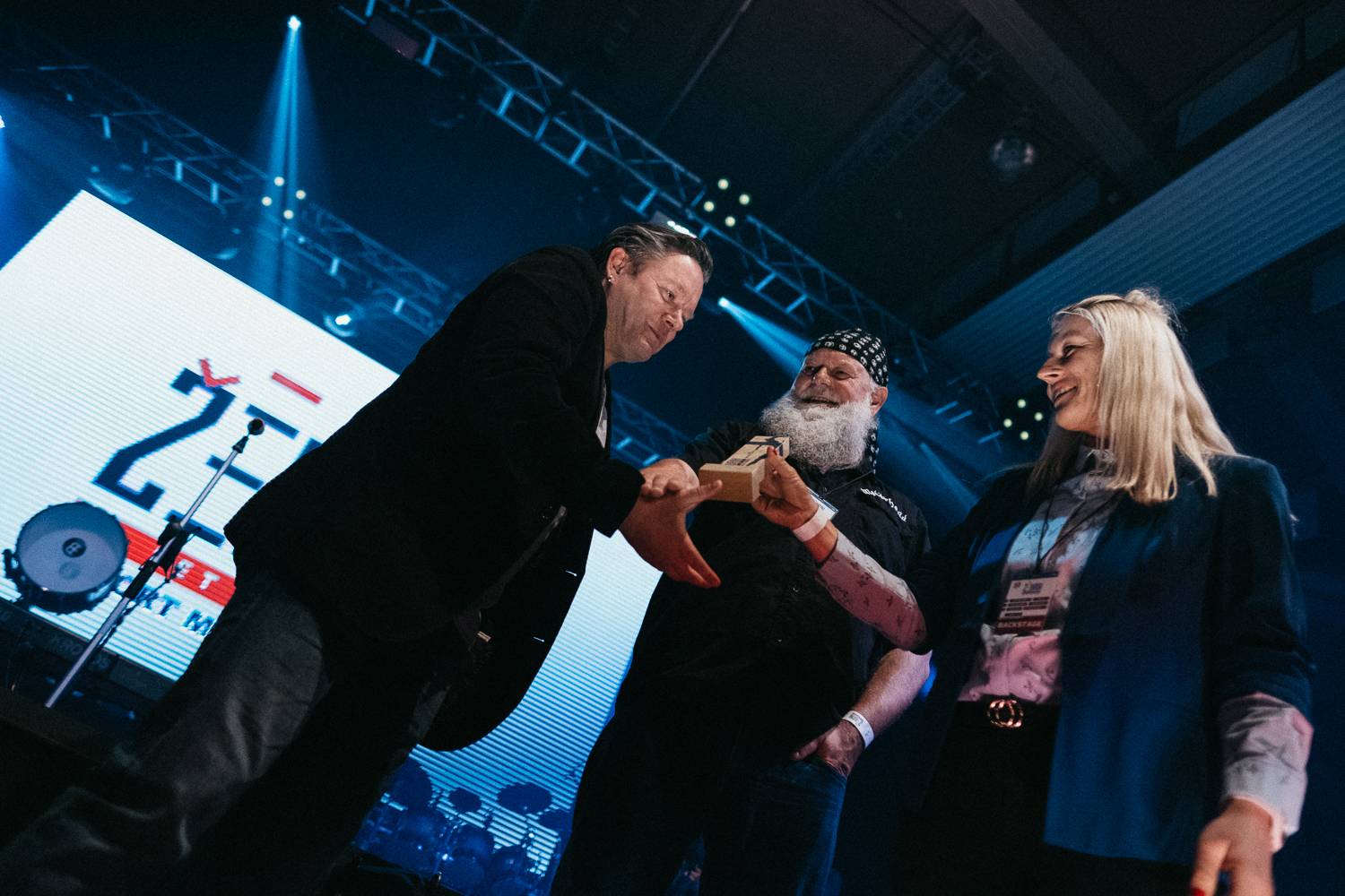 Na Žebříku byl i duch Mira Žbirky. Manželka Kateřina přebrala ocenění 