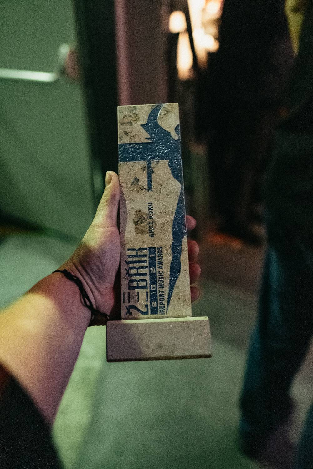 Na Žebříku byl i duch Mira Žbirky. Manželka Kateřina přebrala ocenění 