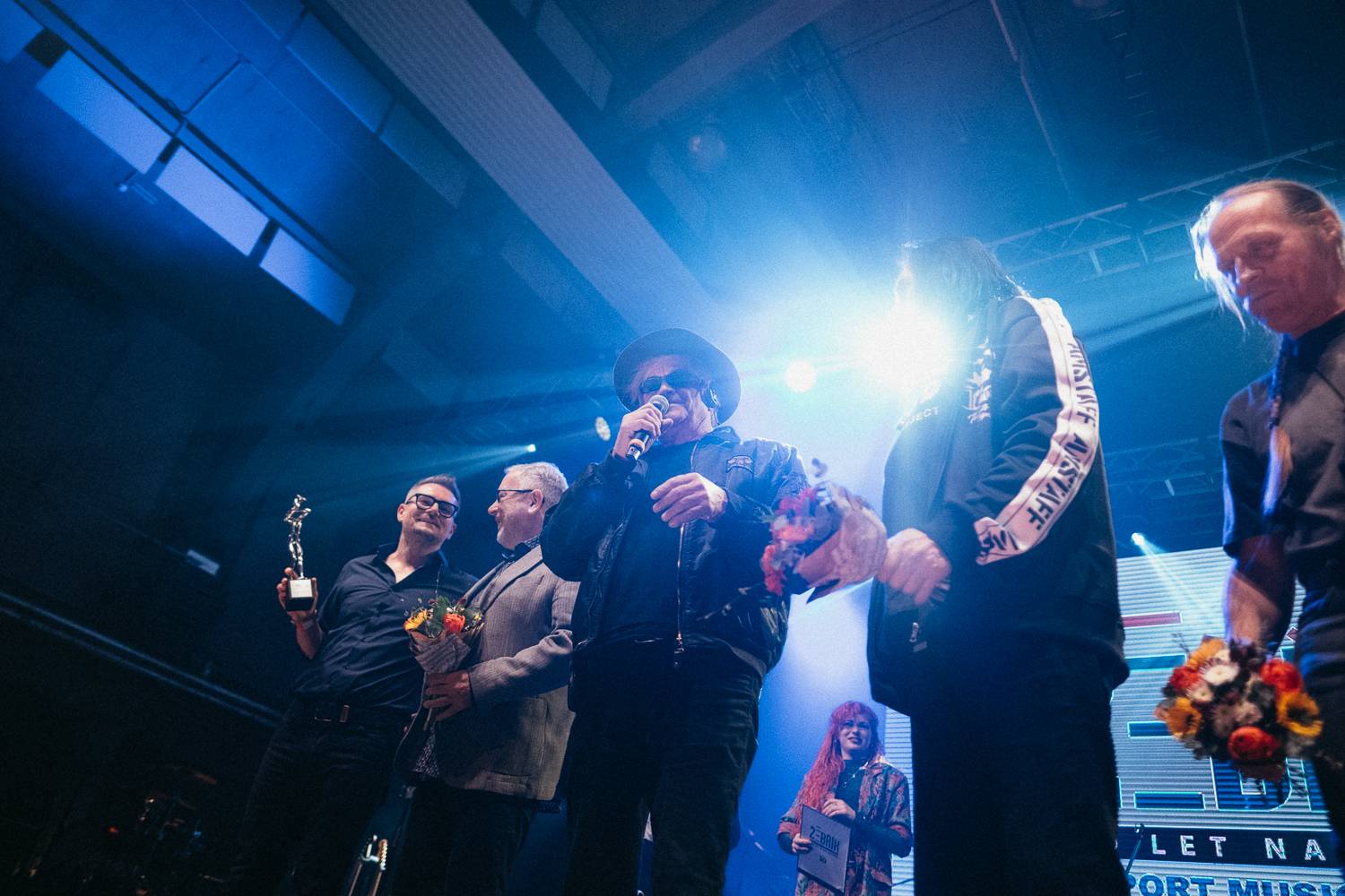 Na Žebříku byl i duch Mira Žbirky. Manželka Kateřina přebrala ocenění 