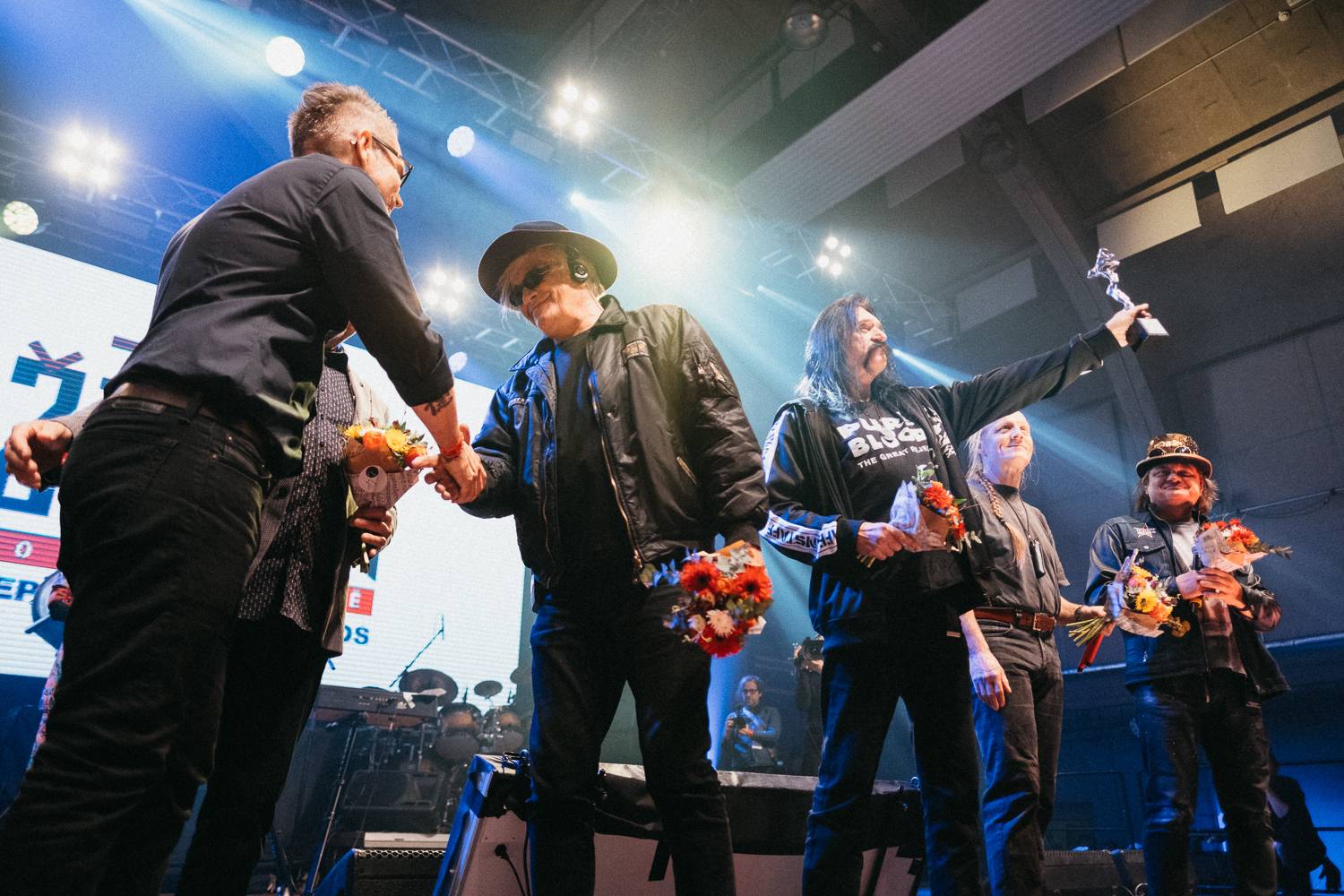 Na Žebříku byl i duch Mira Žbirky. Manželka Kateřina přebrala ocenění 