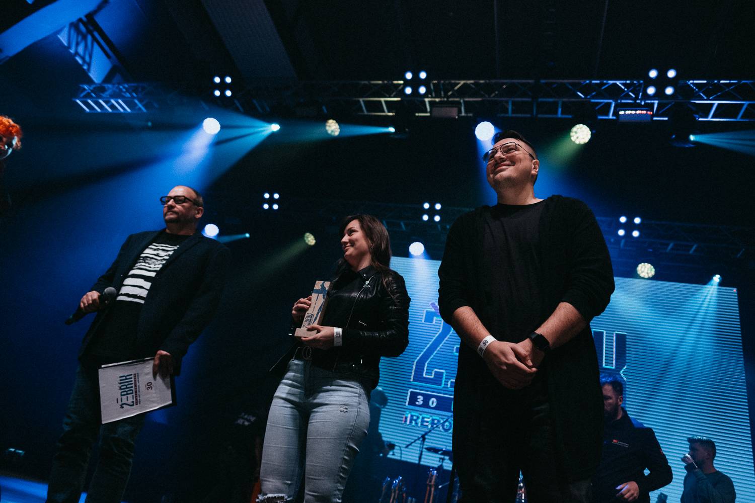 Na Žebříku byl i duch Mira Žbirky. Manželka Kateřina přebrala ocenění 