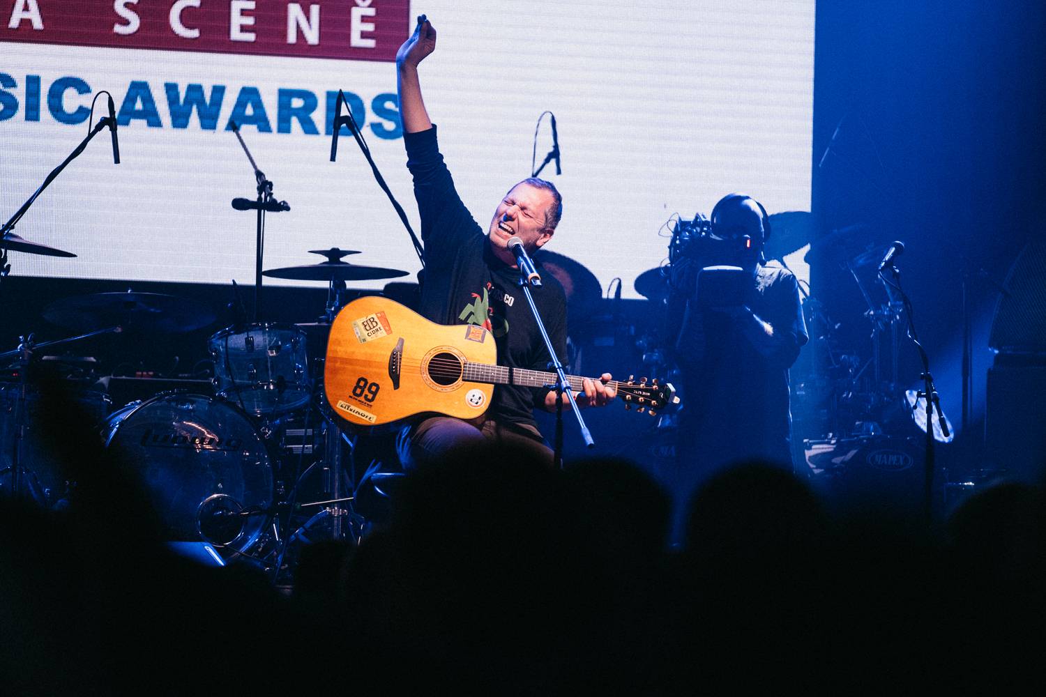 Na Žebříku byl i duch Mira Žbirky. Manželka Kateřina přebrala ocenění 