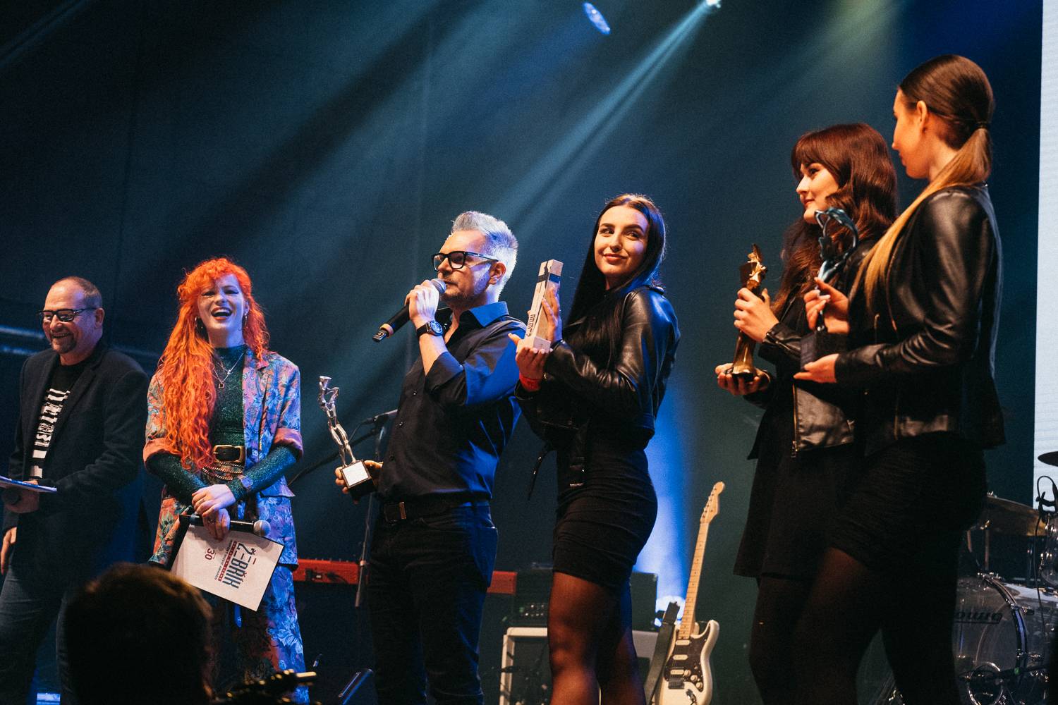 Na Žebříku byl i duch Mira Žbirky. Manželka Kateřina přebrala ocenění 