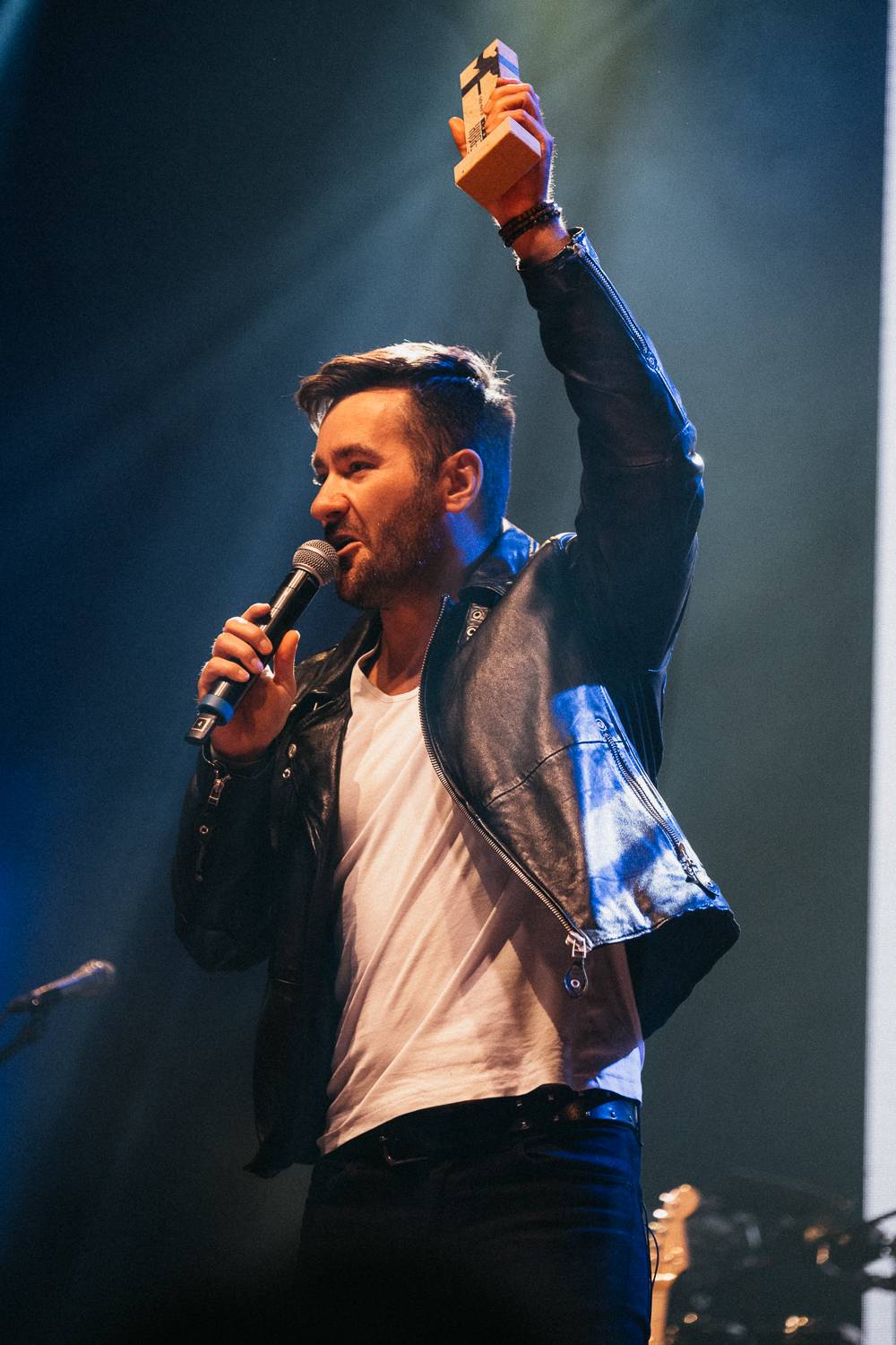 Na Žebříku byl i duch Mira Žbirky. Manželka Kateřina přebrala ocenění 