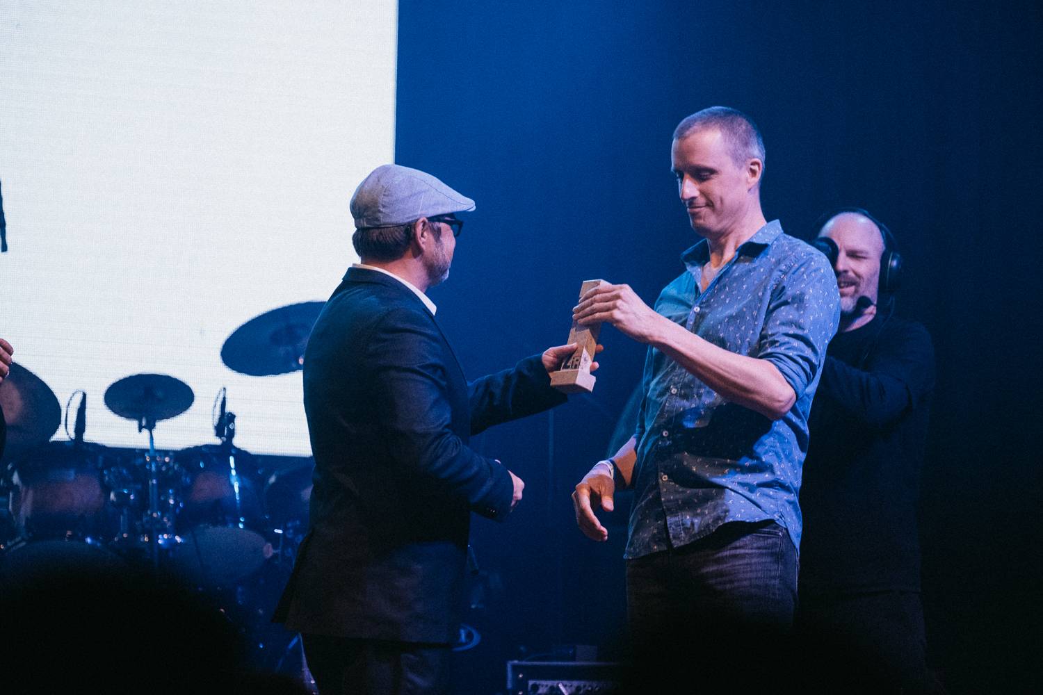 Na Žebříku byl i duch Mira Žbirky. Manželka Kateřina přebrala ocenění 