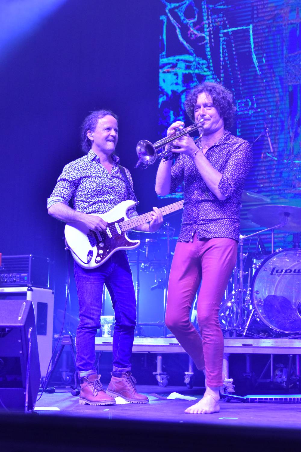 Žebřík 2021 - show, která trvala až do rána. Na pódiu řádili Xavier Baumaxa, Mig 21, Pražský výběr a Donnie Darko