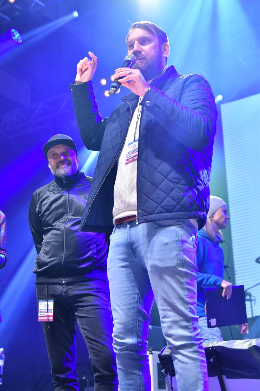 Žebřík 2021 - show, která trvala až do rána. Na pódiu řádili Xavier Baumaxa, Mig 21, Pražský výběr a Donnie Darko