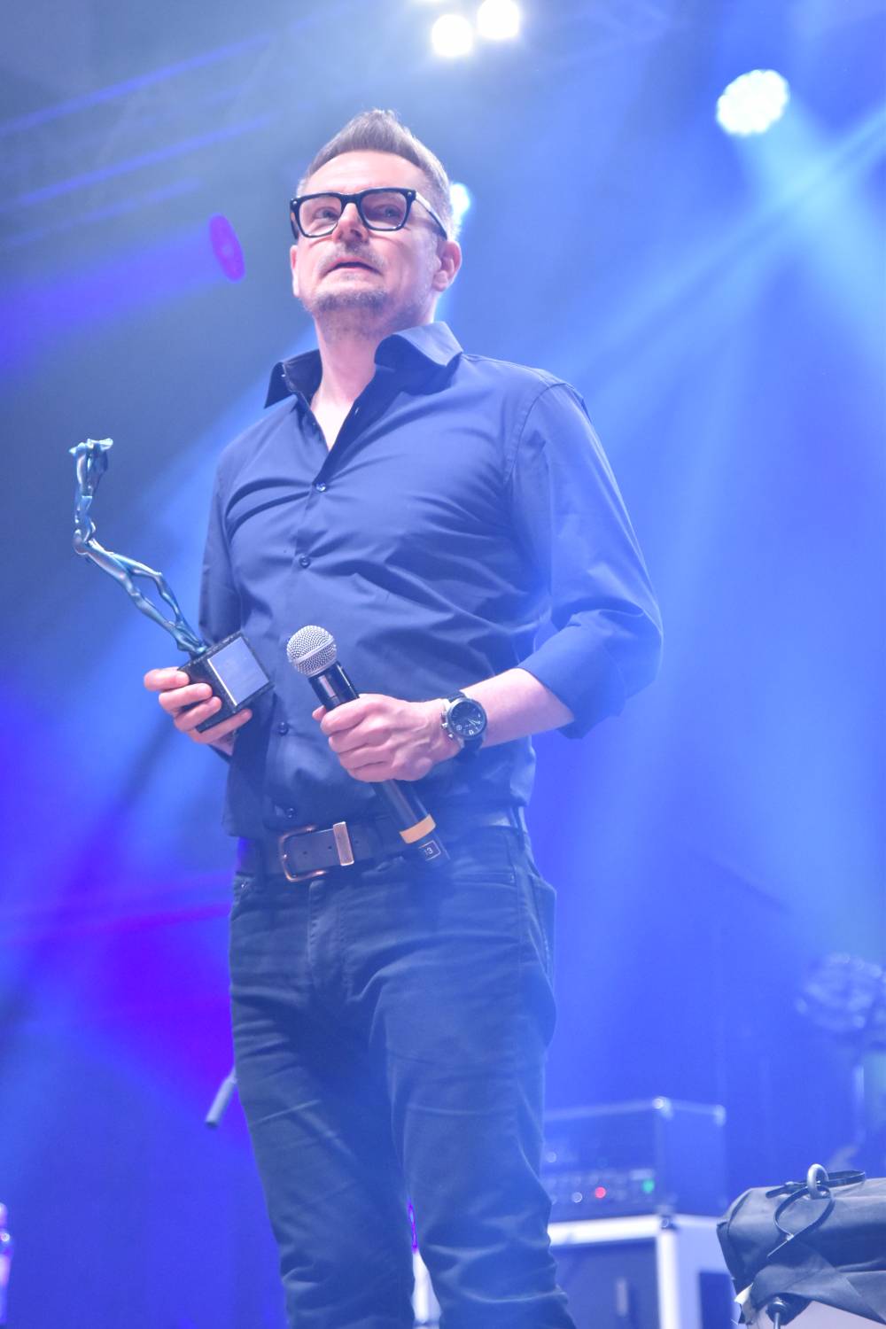 Žebřík 2021 - show, která trvala až do rána. Na pódiu řádili Xavier Baumaxa, Mig 21, Pražský výběr a Donnie Darko