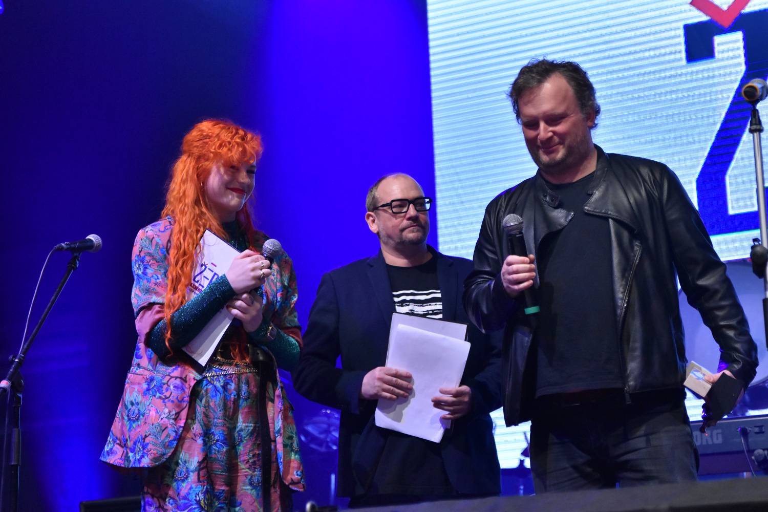 Žebřík 2021 - show, která trvala až do rána. Na pódiu řádili Xavier Baumaxa, Mig 21, Pražský výběr a Donnie Darko