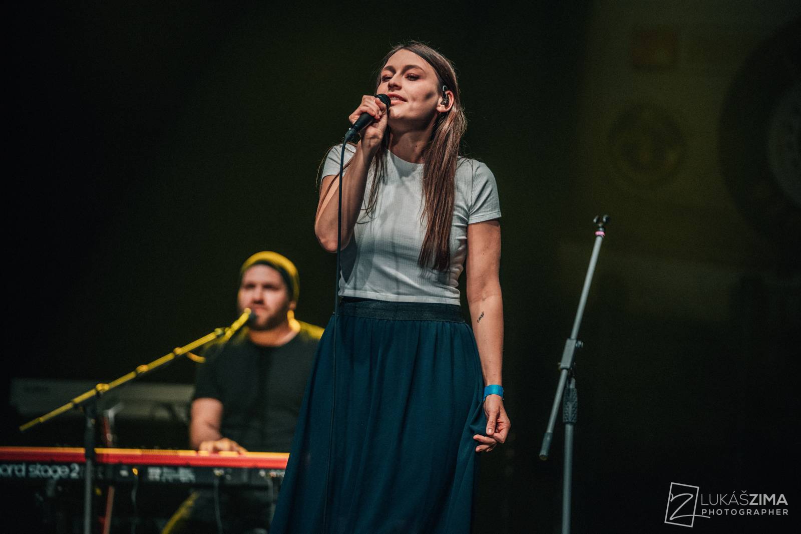 Ještě jednu noc. Kapela Jelen ovládla O2 universum, večer otevřela Kateřina Marie Tichá s Bandjeez