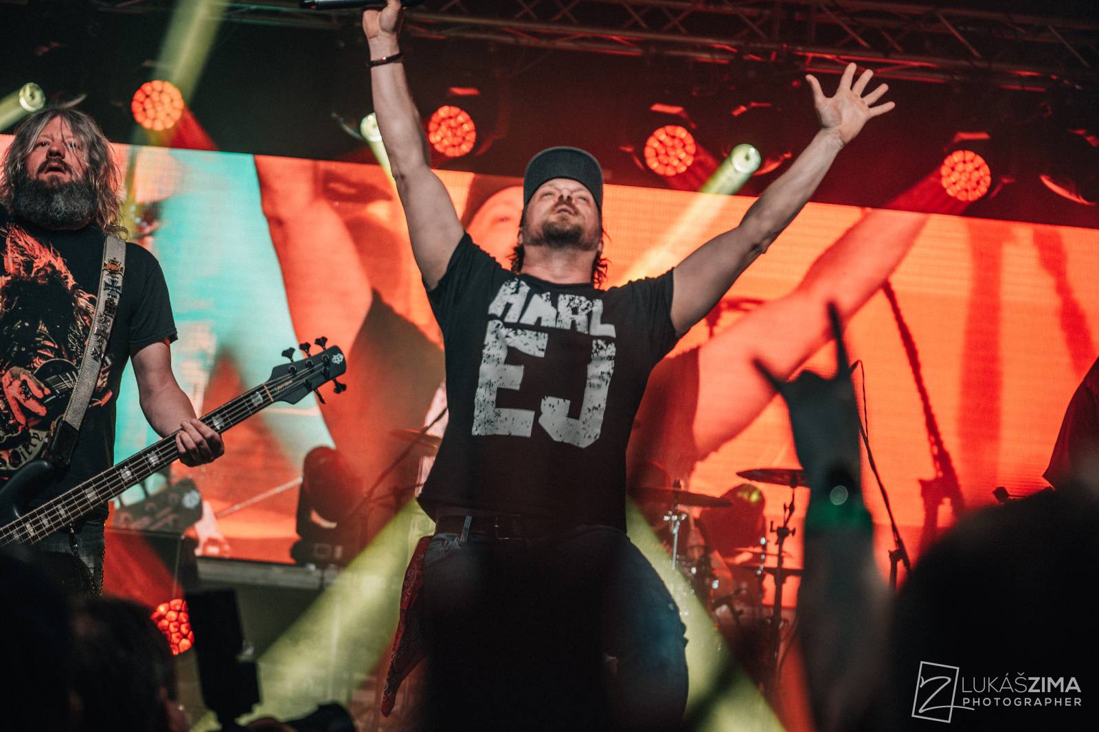 Harlej zaplnil kulturní dům v Čelákovicích, přes řev fanoušků nebylo slyšet vlastních myšlenek